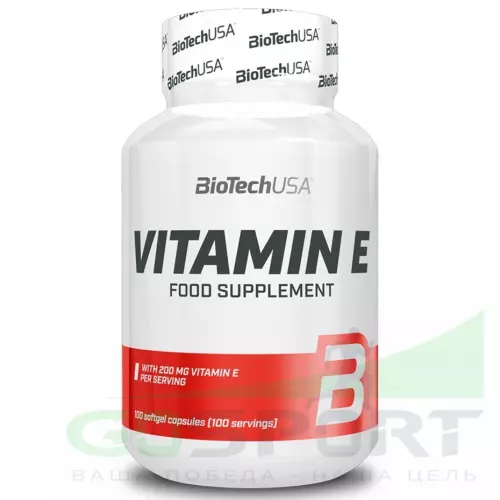  BiotechUSA Vitamin E 100 капсул