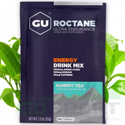 Изотоник GU ENERGY GU ROCTANE ENERGY DRINK MIX 65 г, Горный чай