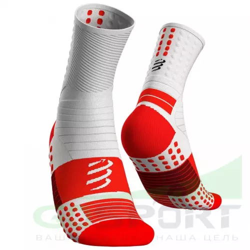 Компрессионные носки Compressport Носки Pro Marathon Белый T4