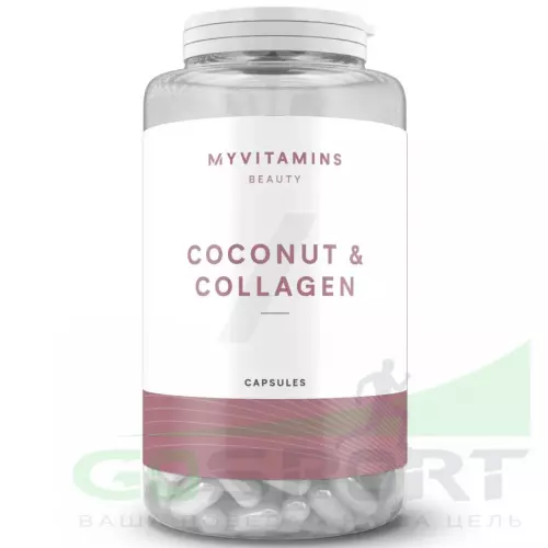 Myprotein Coconut + Collagen 60 капсул, Нейтральный