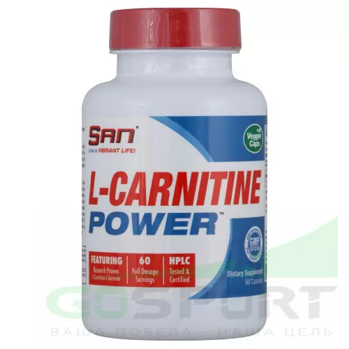  SAN L-Carnitine Power 60 капсул