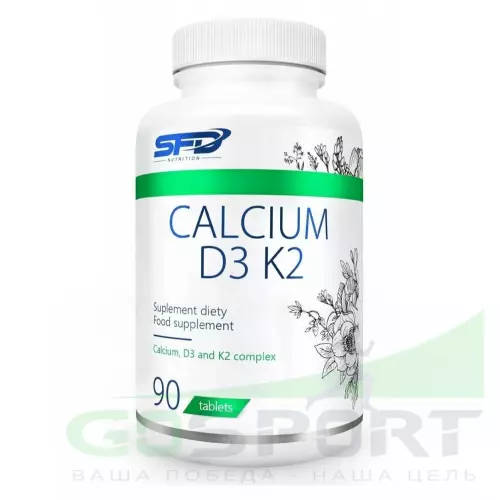  SFD Calcium D3 K2 90 таблеток