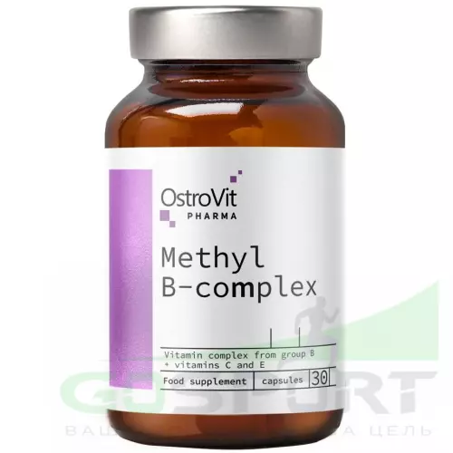  OstroVit Methyl B-Complex 30 капсул