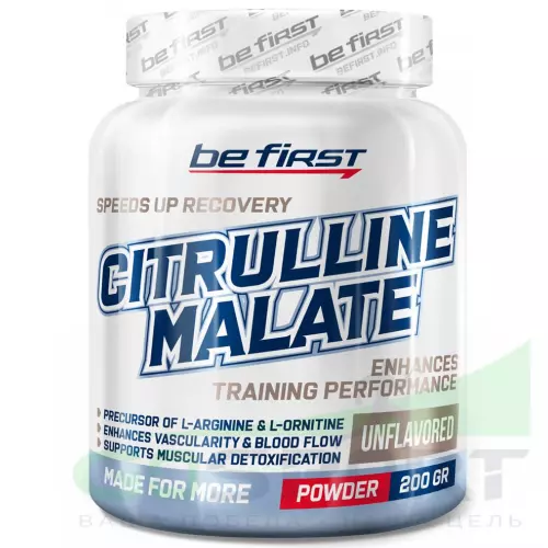  Be First Citrulline Malate Powder 200 г, Натуральный