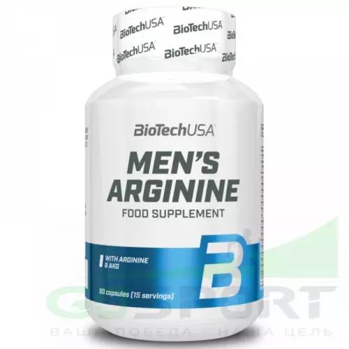  BiotechUSA Men's Arginine 90 капсул