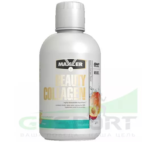  MAXLER Beauty Collagen 450 мл, Персик - Манго