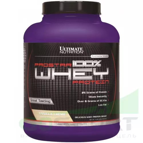  Ultimate Nutrition Prostar Whey 2390 г, Ванильный крем