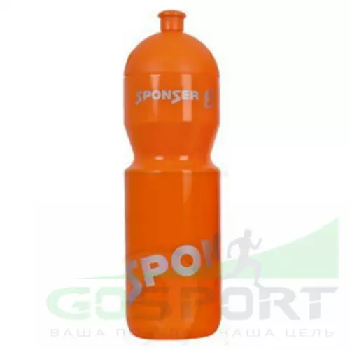 Бутылочки 750 мл SPONSER Фляжка 0,8 л Оранжевый 750 мл