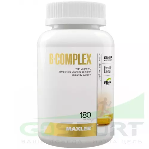  MAXLER B-Complex 180 таблеток, Нейтральный