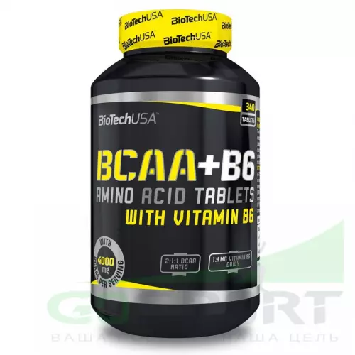 БСАА BiotechUSA BCAA+B6 2:1:1 340 таблеток