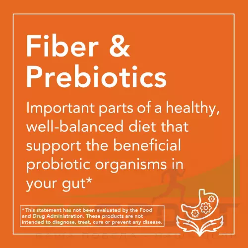 Пробиотик NOW FOODS Prebiotic Fiber with Fibersol-2 340 г