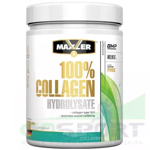 Коллаген гидролизованный MAXLER 100% Collagen Hydrolysate 300 г, Нейтральный
