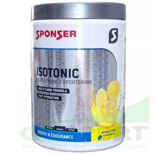 Изотоник SPONSER ISOTONIC 500 г, Цитрус