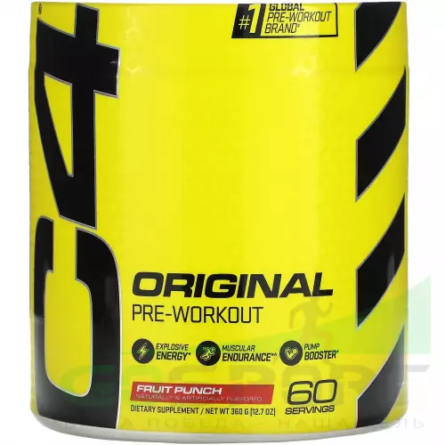 Предтреник Cellucor C4 Pre-Workout 360 г, Фруктовый пунш