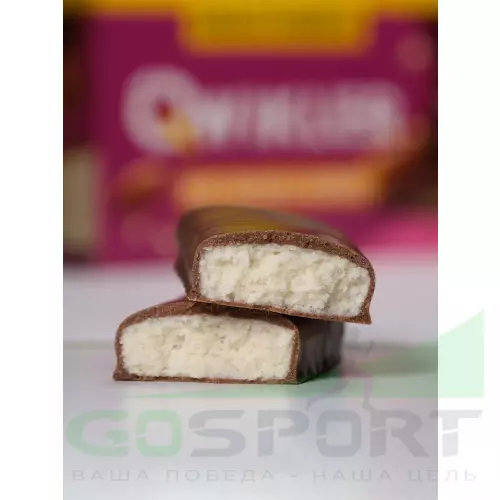 Протеиновый батончик SNAQ FABRIQ Шоколадный батончик без сахара "QWIKLER" (Квиклер) 30 x 35 г, Марцепана