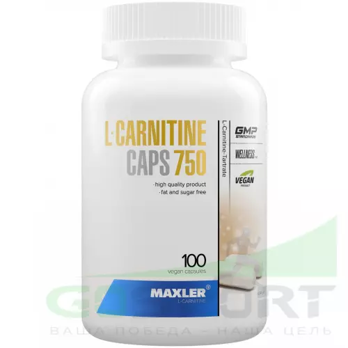  MAXLER L-Carnitine Caps 750 100 капсул