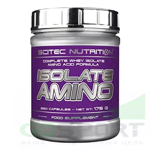 Аминокислоты Scitec Nutrition Isolate Amino 250 капсул