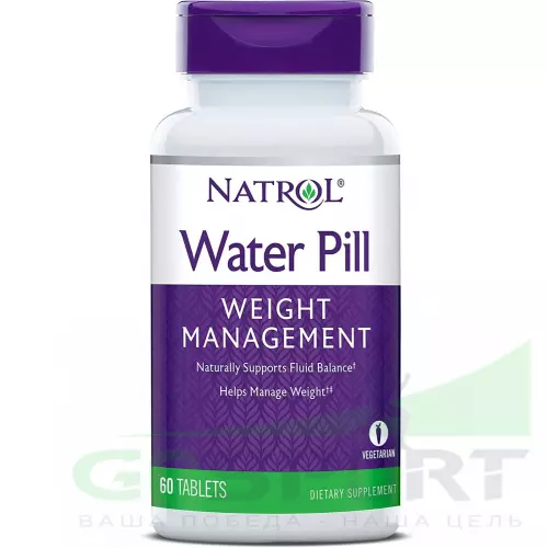 Ускорение метаболизма Natrol Water Pill 60 таблеток