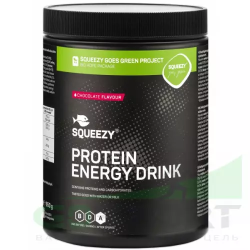 Восстановление SQUEEZY PROTEIN ENERGY DRINK Шоколад