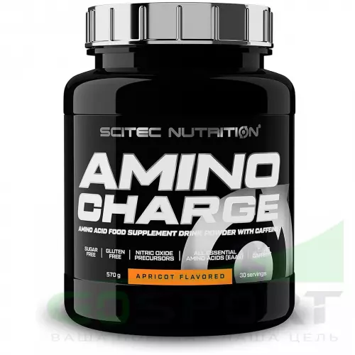 Аминокислоты Scitec Nutrition Amino Charge 570 г, Абрикос
