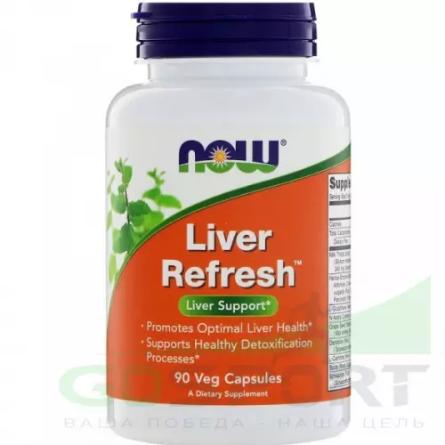  NOW FOODS Liver Refresh 90 веган капсул