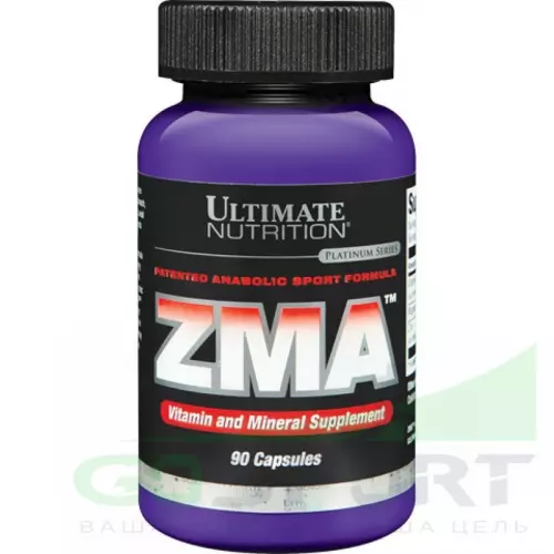 Магний+цинк+B6 Ultimate Nutrition ZMA 90 капсул
