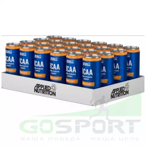  Applied Nutrition BCAA - Functional Drink CANS 24 x 330 мл, Апельсиновый Взрыв