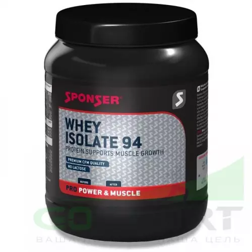 Изолят протеина SPONSER WHEY ISOLATE 94 CFM 425 г, Клубника