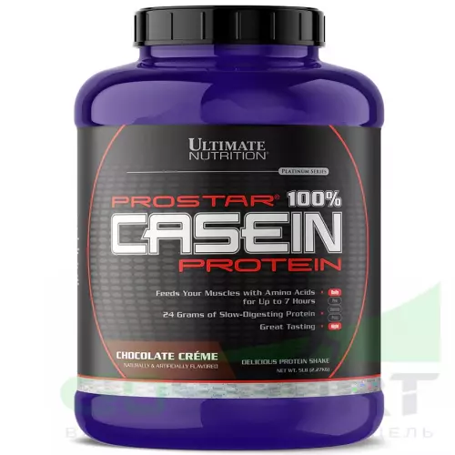 Казеиновый протеин Ultimate Nutrition PROSTAR 100% CASEIN 2270 г, Шоколад крем