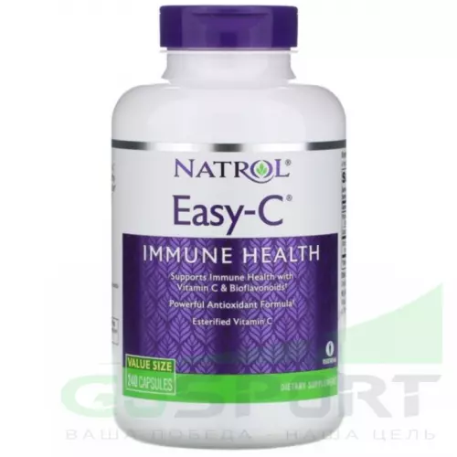 Витамин C Natrol Easy-C 500 mg 240 капсул