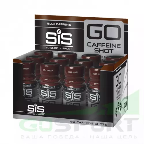 Кофеин SCIENCE IN SPORT (SiS) Caffeine Shot 12 шотов, Кола