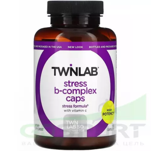  Twinlab Stress B-Complex 100 капсул