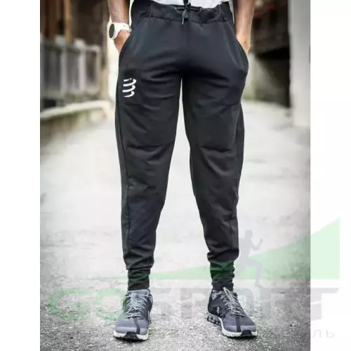  Compressport Бесшовные Спортивные штаны V2 Black Melange S