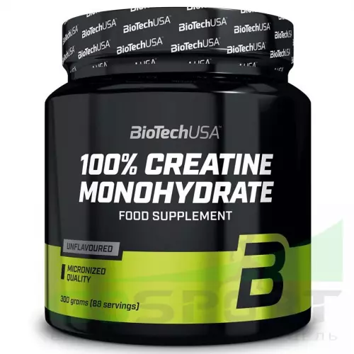 BiotechUSA 100% Creatine Monohydrate 300 г