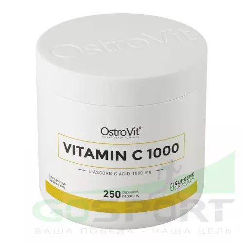  OstroVit Vitamin C 1000 mg caps 250 капсул