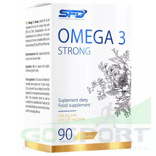 Омена-3 SFD Omega 3 Strong 90 капсул
