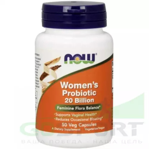 Пробиотик NOW FOODS Women's Probiotic 20 Billion 50 веган капсул
