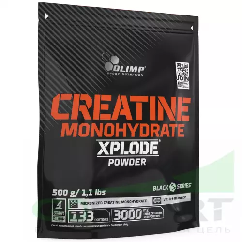  OLIMP CREATINE MONOHYDRATE POWDER 500 г, лимон