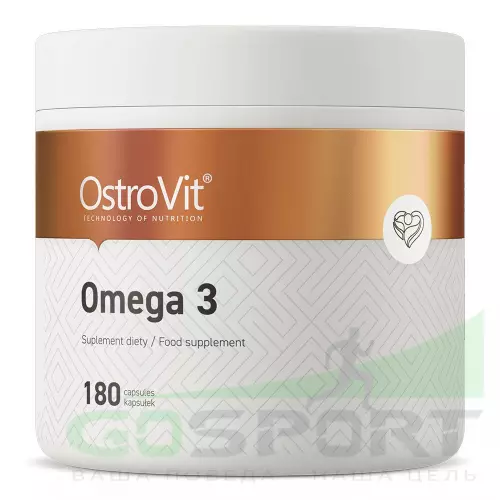 Омена-3 OstroVit OMEGA 3 180 гелевых капсул