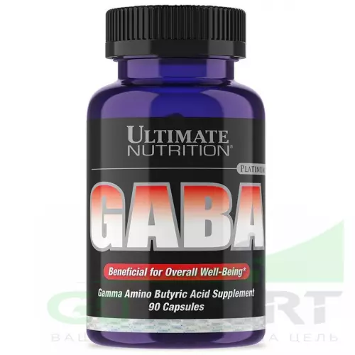  Ultimate Nutrition GABA 90 капсул, нейтральный