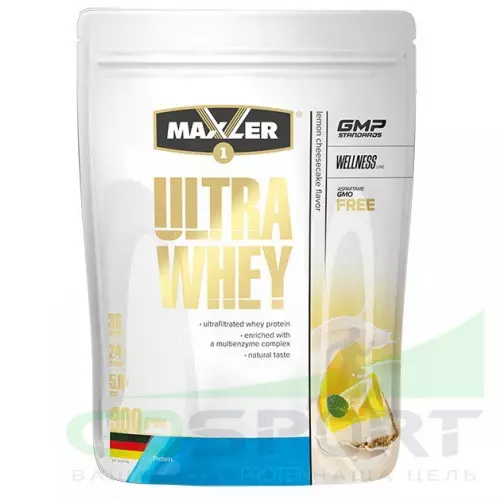  MAXLER Ultra Whey 900 г, Лимонный Чизкейк