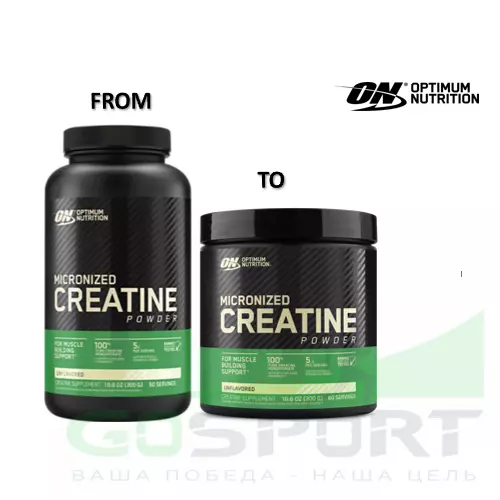  OPTIMUM NUTRITION CREATINE POWDER Micronized 300 г, Нейтральный