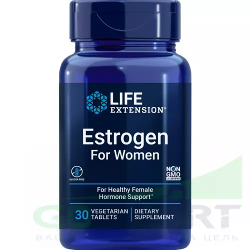  Life Extension Estrogen For Women 30 вегетарианских таблеток