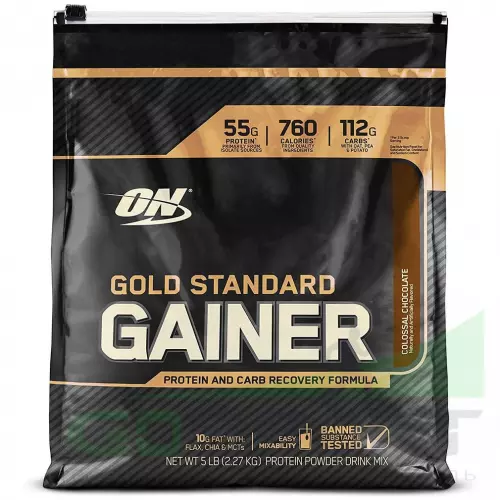 Гейнер OPTIMUM NUTRITION Gold Standard Gainer 2270 г, Шоколад