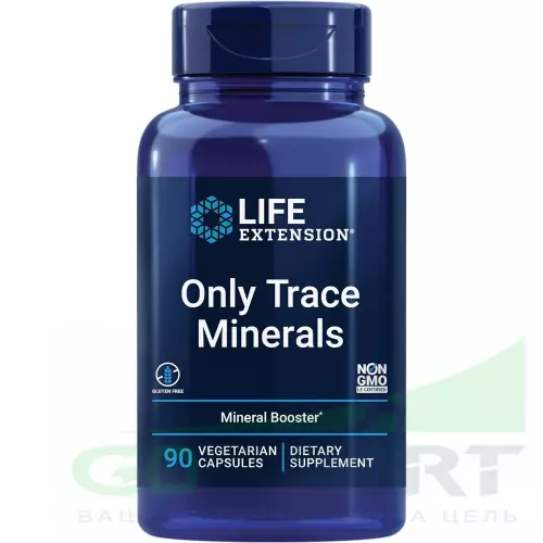  Life Extension Only Trace Minerals 90 веган капсул