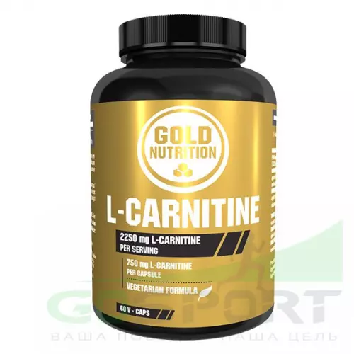  GoldNutrition L-Carnitin 750 мг 60 таблеток