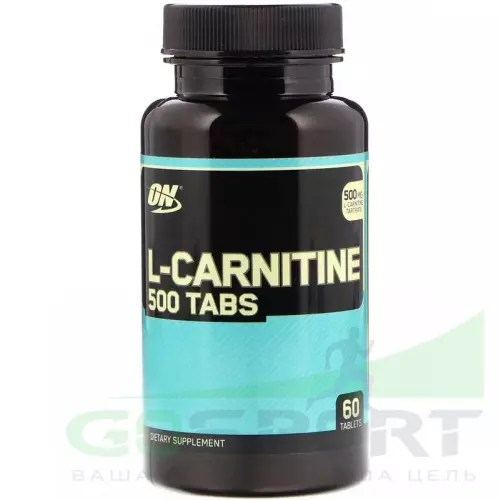 Карнитин в таблетках OPTIMUM NUTRITION L-Carnitine 500 mg 60, Нейтральный