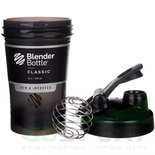  BlenderBottle Classic V2 591мл Full Color Black 591 мл / 20 oz, Черный