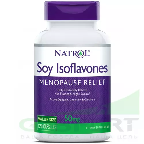 Витамины для женщин Natrol Soy Isoflavones 120 капсул