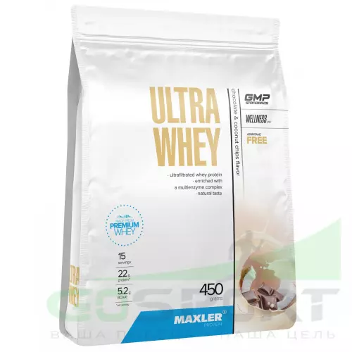  MAXLER Ultra Whey 450 г, Шоколад с кокосовой стружкой